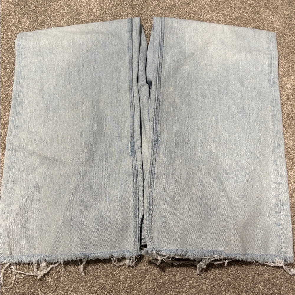 Vervet Light Blue Wide Leg Jeans - Picture 4 of 6